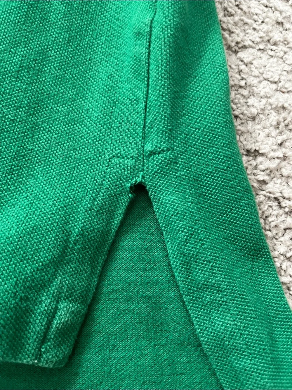 Polo by Ralph Lauren - Green Polo with Embroidered Crest - Men’s Size L